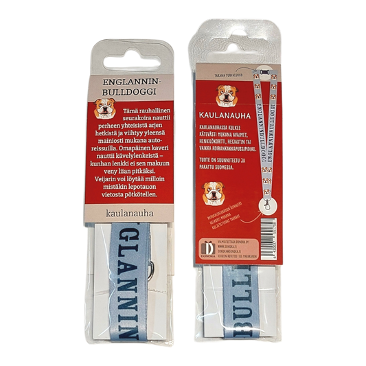 Englanninbulldoggi -kaulanauha