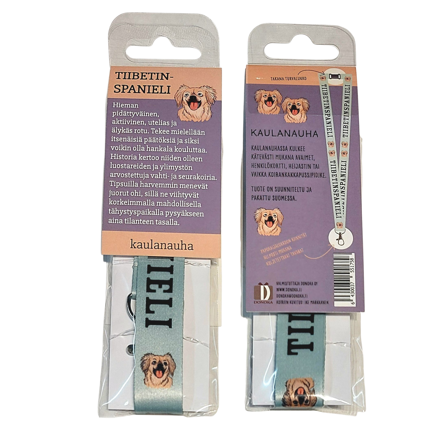 Tiibetinspanieli -kaulanauha