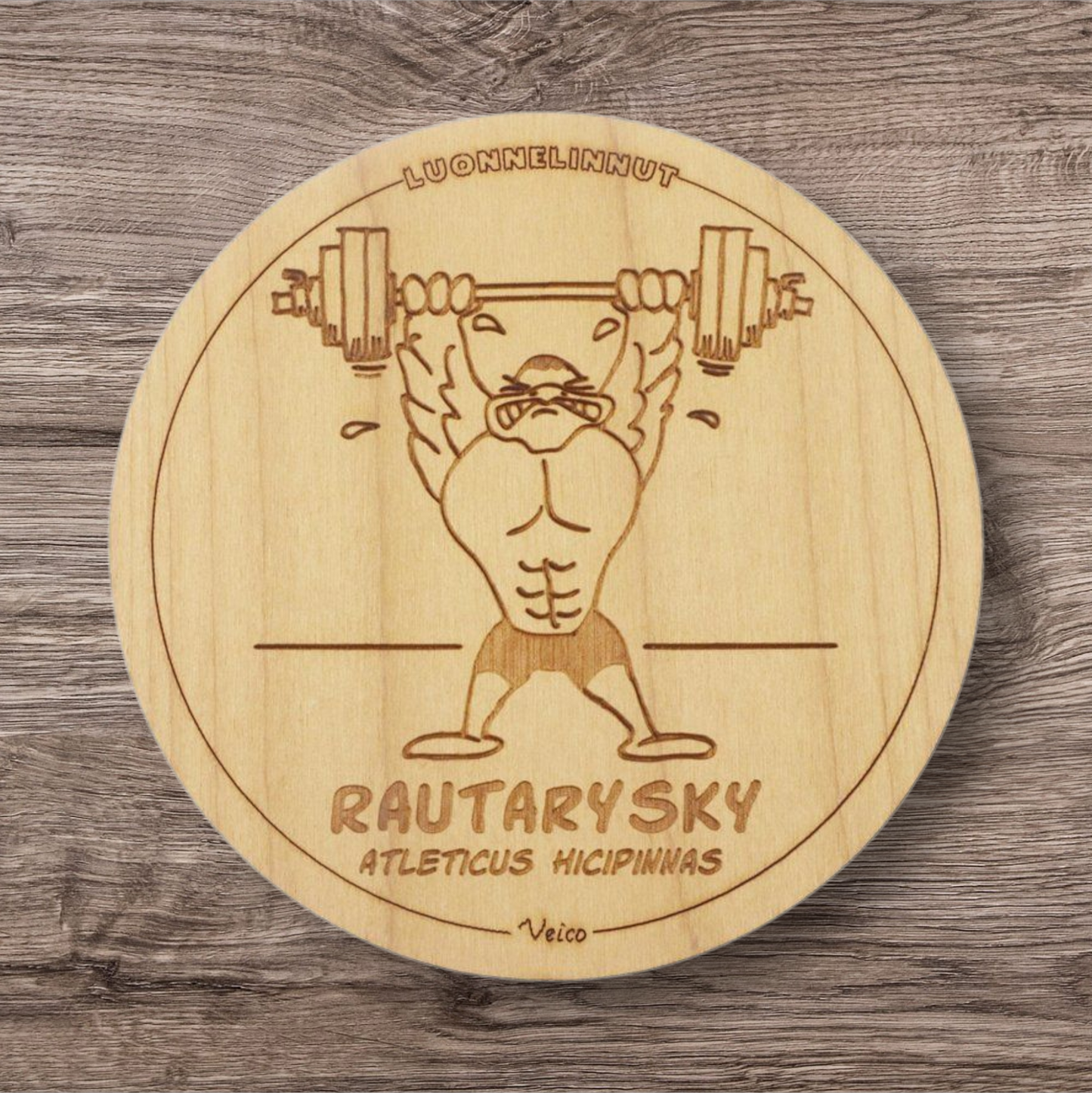 Rautarysky (Atleticus hicipinnas) -alunen