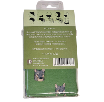 Länsigöötanmaanpystykorva -putkihuivi