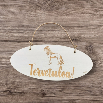 Kiinanharjakoira -oviopaste