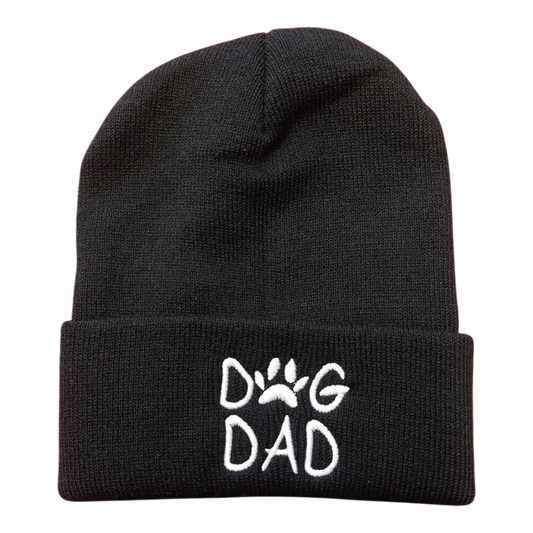 Dog dad -pipo, musta