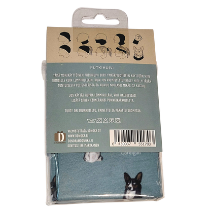 Welsh corgi cardigan -putkihuivi
