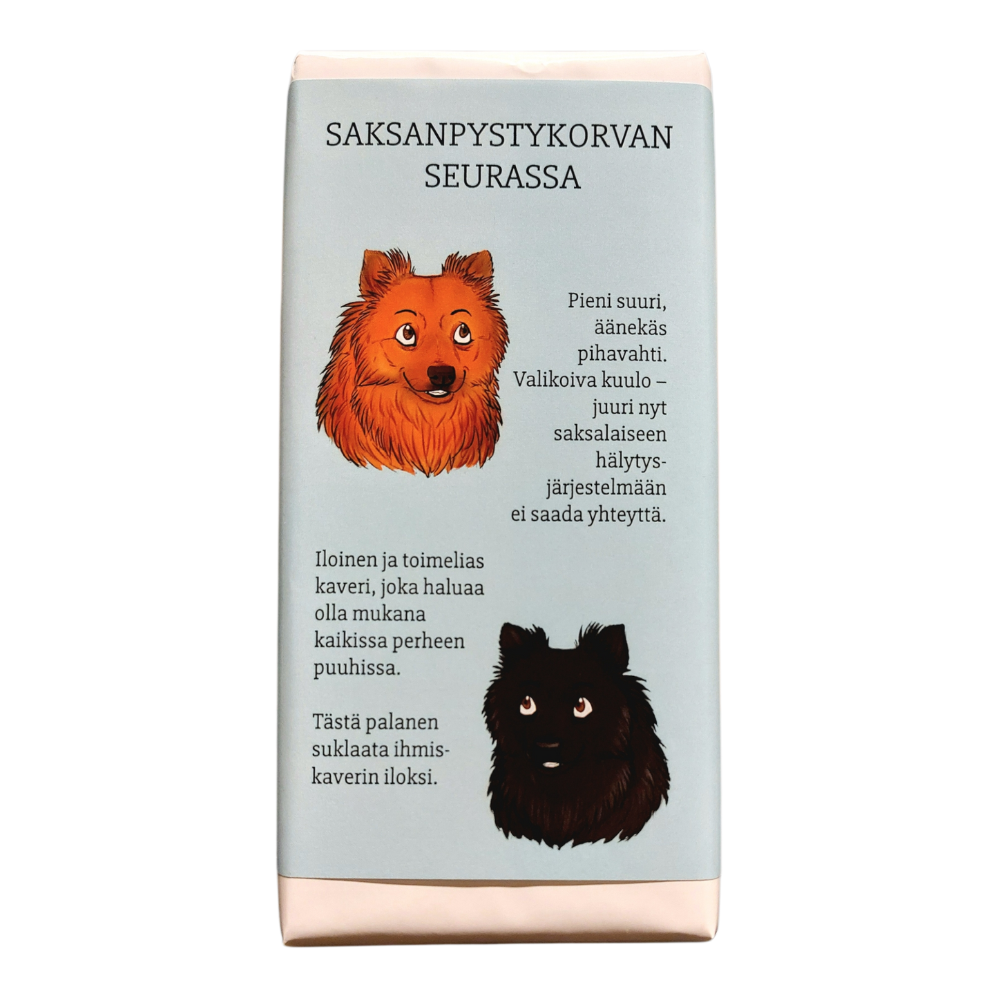 Saksanpystykorvan seurassa -suklaa 100g