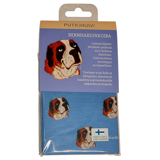 Bernhardinkoira -putkihuivi