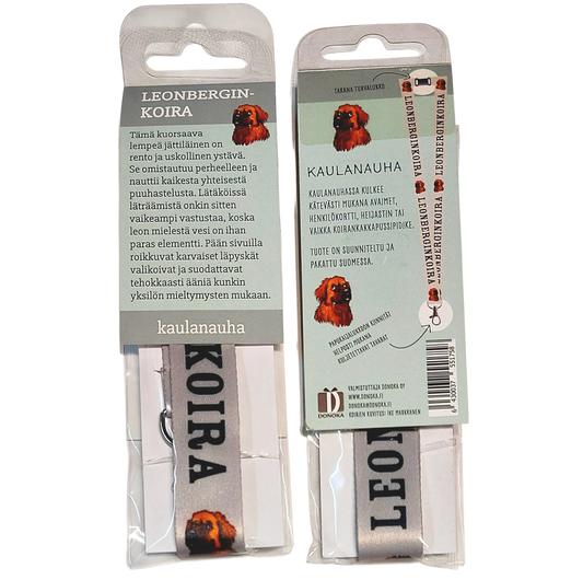 Leonberginkoira -kaulanauha