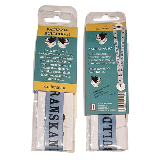 Ranskanbulldoggi -kaulanauha