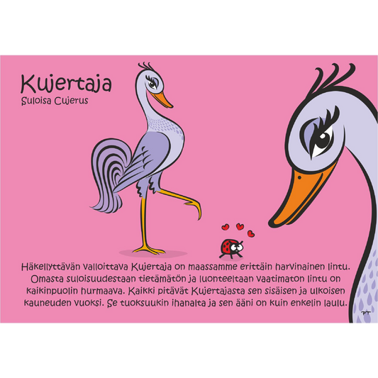 Kujertaja (Suloisa Cujerus) -postikortti