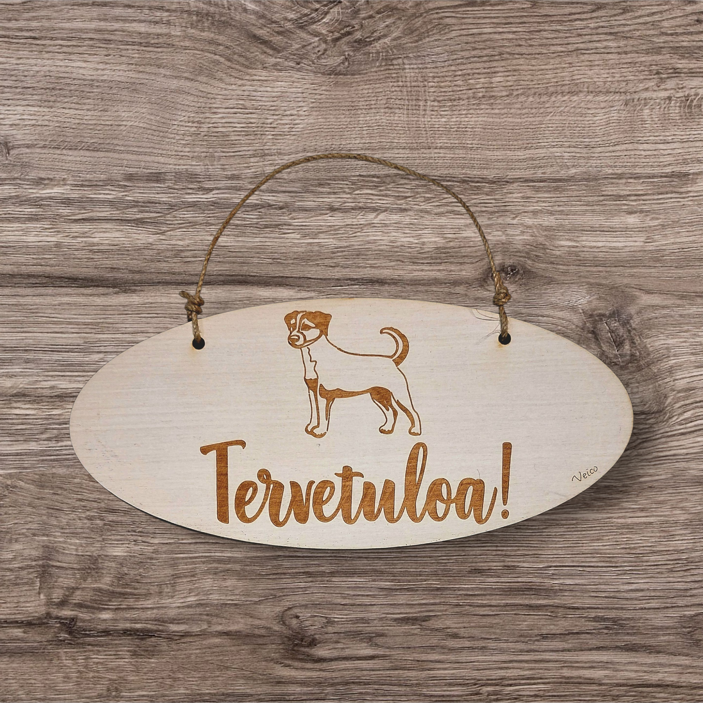 Jackrusselinterrieri -oviopaste