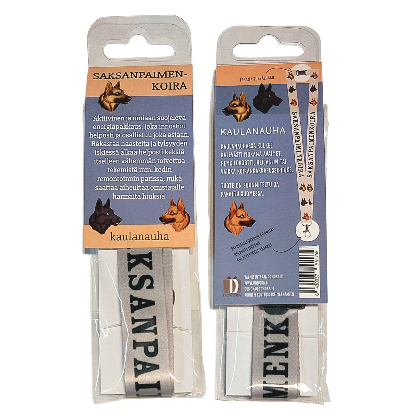 Saksanpaimenkoira -kaulanauha