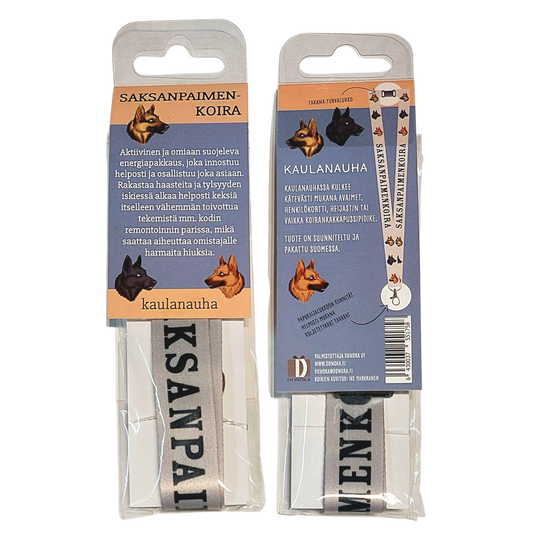 Saksanpaimenkoira -kaulanauha