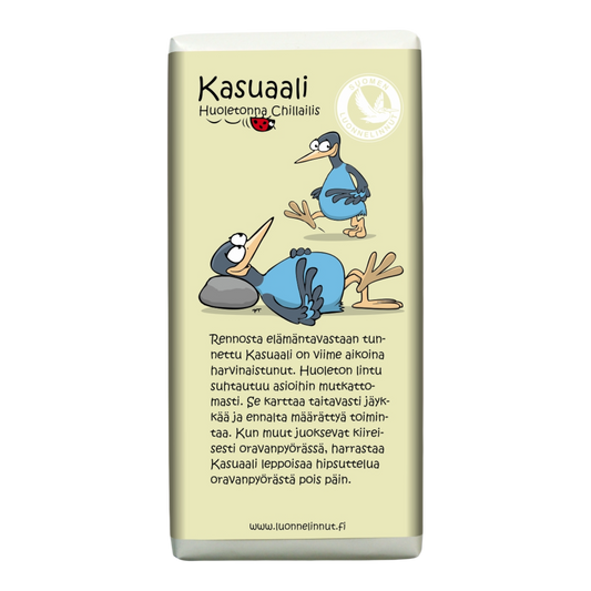 Kasuaali (Huoletonna Chillailis) -suklaa 100g