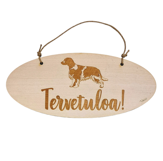 Englanninspringerspanieli -oviopaste